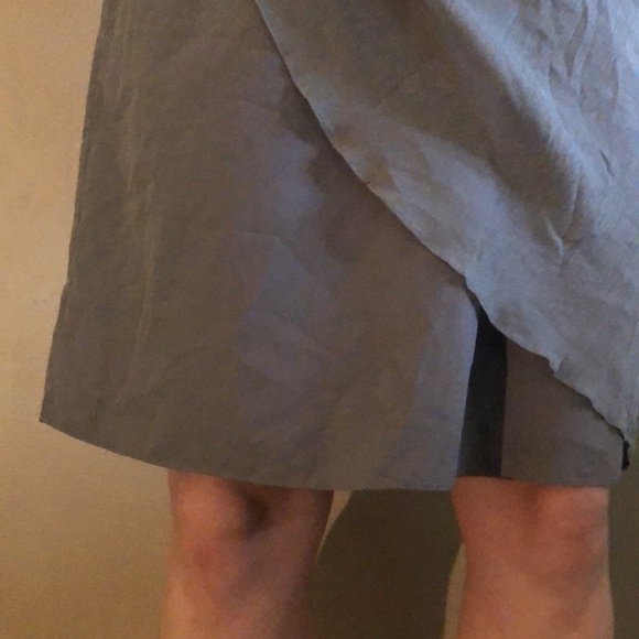 J Crew Outlet Gray Formal Dress size 10 - Picture 4 of 8